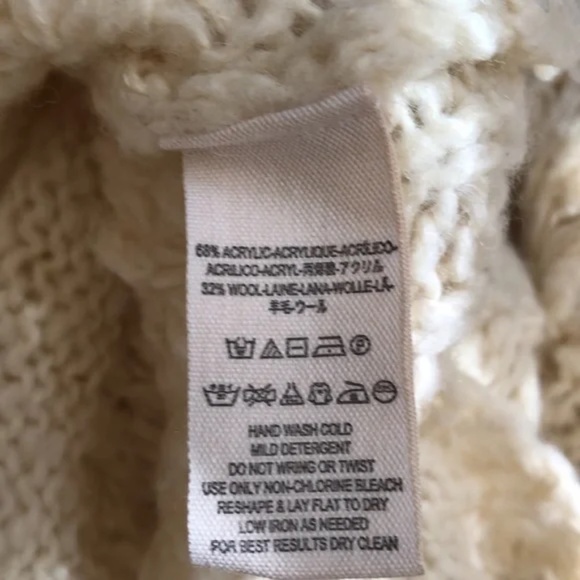 Free People Cream V-Neck Sweater - Picture 14 of 14